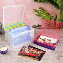 Photo Storage Box 600 7 X 5 Picture Album Organizer Photograph Container Case - Colorful - View 2
