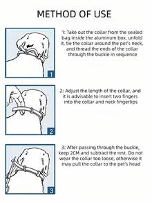 Pet Flea, Tick & Parasite Repellent Collar, Suitable For Cats And Dogs, Adjustable, Comfortable And Easy To Remove, Fits Puppies And Large Dogs, Featuring Convenient Quick-Release Design, Suitable For Puppies 7 Weeks And Older, Dog Supplies - Multicolor - View 6