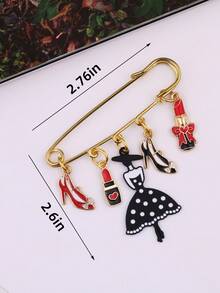 Fashionable Cute Waist Pin Brooch Accessory For Waist Adjustment And Anti-Exposure For Women - Style 8240 - View 2