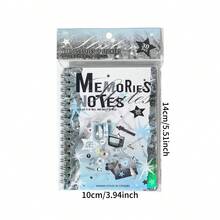 1pc Sticker Book 30 Sheets Korean Ins Style Scrapbook Decoration Material Suitable For Guka Collage, Luggage, Laptop, Phone, Guitar, Notebook - Dream Island Sequel - View 5