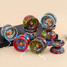 1pc Alloy Yo-Yo, Metal Yo-Yo Ball, Responsive And Unresponsive Beginner Yo-Yo, Professional Competition Toy - Multicolor - View 1