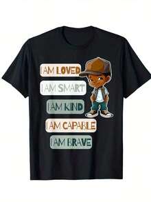 Men T-Shirts - Black - View 1