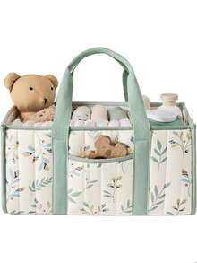 Baby Travel Tote Bag, Multi-Functional Storage Bag For Mother And Baby, Large Capacity Handbag, Commuter Luggage Bag, Travel Bag - Multicolor - View 2