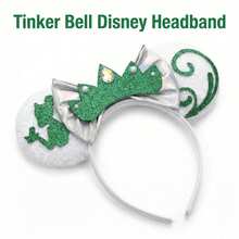 1pc Headband, Sequin Bow, Embroidered Fairy, Comfortable Hairband - View 6