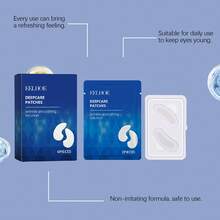 EELHOE Dissolving Hyaluronic Acid Patches For Under Eye And Nasolabial Fold,  Face Mask Provides Deep Hydration And Firming, Gentle And Non-Irritating, Can Be Used Overnight, Suitable For Men And Women Daily Skincare - Dissolving Microcrystal Hyaluronic Acid Patches - 查看 7