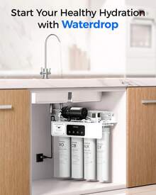Waterdrop RT-ALK Filter, Replacement For Waterdrop T4-A Tankless Reverse Osmosis System, Pack Of 1 Alkaline Filter, 12-Month Lifetime - RT-aLK - View 5
