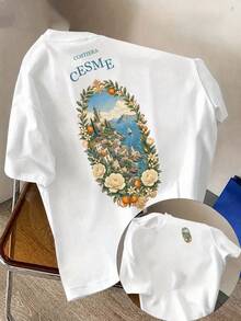 Men T-Shirts - 白色 - 查看 2