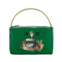 1pc Women's Makeup Bag, Large Capacity Travel Cosmetic & Wash Storage Bag - Multicolor - View 9