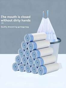 These Multi-Purpose, Thickened PE Trash Bags Feature A Leak-Proof Design And Are Suitable For Hotels, Schools, And Home Use; They Also Serve As Ideal Large-Sized Liners For Cat Litter Or General Household And Kitchen Waste. - A - View 3