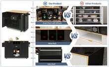 Mobile Storage Islands - Black - View 4