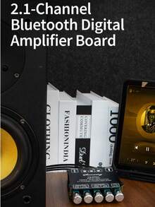 YS-MT21 50W * 2+100W 2.1-Channel Bluetooth Digital Amplifier Module With High, Low, And Super Bass Tones - Black - View 4