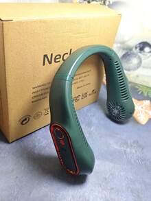 1 buah Kipas Gantung Leher. Kipas Leher Portabel Tanpa Bilah. Kapasitas Baterai 1200mAh, Dengan 5 Kecepatan yang Dapat Diatur. Layar LED, Cocok Untuk Pelajar, Kantor, Perjalanan Luar Ruangan. Hadiah Sempurna, Perlengkapan Liburan Penting - MultiWarna - View 9