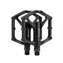 1 Set Aluminum Alloy Mountain Bike Pedals, Wider Non-Slip Bearing Pedals, Suitable For Road Bikes And Bicycles - Multicolor - View 1