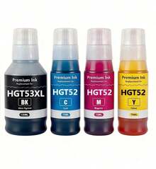 4 Tinta Compatible Con Hp Gt53xl Gt52 5810 Ink Tank 115 315 - Ver 1
