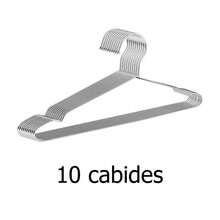 Cabides Aço Inoxidável 10/20/30/40/50 Estrutura Reforçada Sem Deformação Guarda de Roupas Com Padrão Profissional - Visão 16