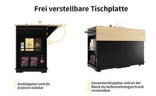 Mobile Storage Islands - Black - View 3