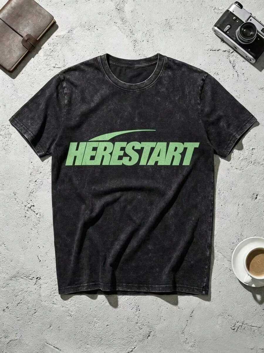 Women's Casual Cotton Short Sleeve T-Shirt With Round Neck, Regular Fit For Everyday Streetwear Style - 黑色 4 - 查看 1