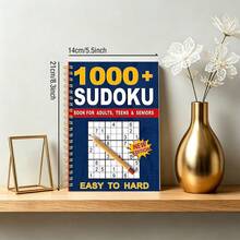 1pc A5 Game Book, Simple Puzzle Solving, Casual Brain Teaser, Perfect For Daily Relaxation, Holiday Entertainment, Travel And Leisure Time, Great Gift (Pen Not Included),Enhancing Creativity, Beautifully Designed - Single Piece - View 3