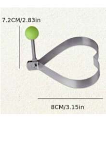 1 Pc/ 2pcs Stainless Steel Egg Rings - Stainless steel - View 4