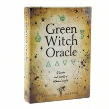 1 buah Kartu Permainan Papan Oracle Hijau untuk Ramalan, Pesta, Pertemuan - Krem - View 1