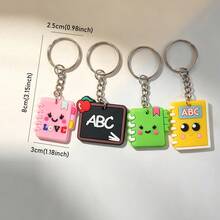 16/18/20/28/33pcs Assorted Cartoon Pencil, Ruler, Cute Writing Board, Calculator, Keychain, Cute Stationery, Various Styles And Shapes, Keyring, Suitable For Classroom Prizes, Student Rewards, Back To School Season Small Gifts - Multicolor - View 6
