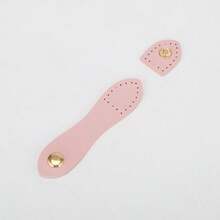 1pc Handmade Button Wallet Clasp Buckle, Solid Color Fashion Leather Bag Buckle, Card Holder Buckle, DIY Handbag Accessory - A - View 19