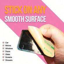 5pcs 24-Piece Single-Sided Silicone Suction Cup Phone Holder, Anti-Slip Portable Removable Square Universal Phone Suction Cup, Super Strong Silicone Non-Slip, Selfie Video Universal Finger Holder, Phone Case Hanging Hands-Free Selfie And Video Accessory, Multi-Function Phone Accessory Suitable For All Models - Multicolor - View 5