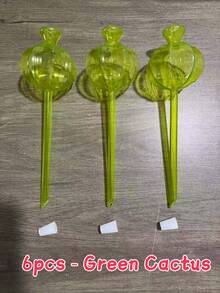 17.5oz 自動慢釋水控植物澆水系統，適用於室內外園藝居家種植，無需用電，適合多肉植物與花卉，自動滴灌裝飾裝置 - 多款 - 查看 10