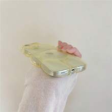Casing Ponsel Beruang Kartun Lucu dan Bergaya dengan Desain 3D yang Memberikan Perlindungan untuk Bagian Tepi, Kamera, dan Panel Belakang. Tahan Benturan dan Tahan Lama, Sangat Cocok untuk Penggunaan Sehari-hari. Cocok untuk iPhone 11/12/13/14/15/16/17, Pro, Pro Max, Plus/17promax - Clear - View 5