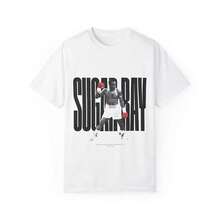Camiseta de Sugar Ray Leonard vs. Marvin Hagler 1987 |   Camiseta Leyendas del Boxeo - Blanco - Ver 1