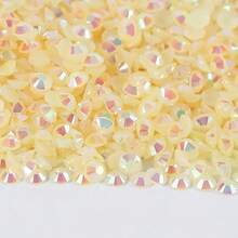 Multi-Color Jelly AB Resin Rhinestones, Large Capacity Flat Back Crystal DIY Set, Colorful Rhinestones For Handmade DIY, Suitable For Phone Case Embellishment And Shoe Decoration Accessories - 3mm 20000pcs - View 8