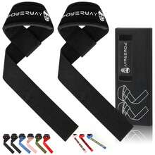 Weightlifting Straps, Gym Strength Training Wrist Straps, Deadlift Workout Straps, Unisex - Wristband - View 1