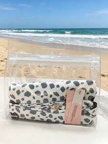 EA Swimming Bag: Wet And Dry Items Separate Storage Bag, Suitable For Beach Or Pool Travel, Swimsuit Storage Bag, Zipper Closure Design, Lightweight And Convenient, Suitable For Storing Swimsuits, Towels And Travel Essentials, Perfect For Beach, Pool, Gym And Vacation Occasions - Multicolor - View 8
