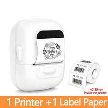 Printer Label Mini Bluetooth Marklife P50 Tanpa Tinta, Mesin Stiker Termal untuk Kantor, Sekolah, Dapur, Usaha Kecil, Pembuatan Pola dan Kode Batang DIY - MultiWarna - View 9