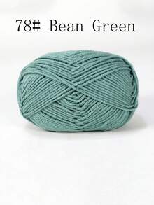 4-Ply Milk Cotton Yarn For Crocheted Blanket, Clothes, Handbag, Slippers, Various Color Combinations, 50g Per Piece, Autumn And Winter Crocheted Scarves, Hats, Sweaters, Etc. DIY Gifts, Suitable For Beginners - Multicolor - View 12