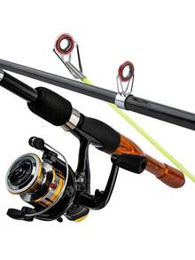 Ultra-Short Telescopic Lure Fishing Rod, Casting Rod, Boat Rod, Portable Small Sea Fishing Rod Tackle Set, Suitable For Multiple Water Bodies, Easy To Use - Multicolor - View 6