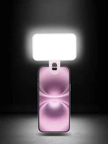 Portable Selfie Fill Light Video Conference Light With Phone Camera Clip, Clip-On LED Light For Video Conferencing, 3 Lighting Modes, Rechargeable, Portable, Suitable For Laptop/Phone/Tablet/Zoom Meeting/Makeup - A - 查看 11