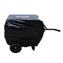 6811 Portable Storage Cover, Black Waterproof Outdoor Storage Cover, Fits 5kW - 8kW Portable Generators, UV Resistant, Heavy Duty Fabric, Compatible - Black - View 4