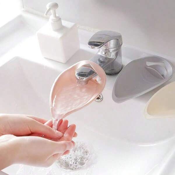 Faucet Extender For Kids Hand Washing, Kitchen Faucet Water Guide Splash Guard Extension, Water-Saving Faucet Extender
