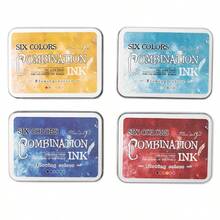 Mini Ink Pad For Stamps, Water-Based Ink Pad For Scrapbooking, Journaling, Card Making, DIY Adult Craft Scrapbooking Supplies (Earth Neutral) - Multicolor - View 5