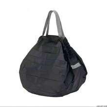 1pc New Foldable Shopping Bag, Accordion Pleated Quick-Fold Storage Lightweight Portable Nylon Bag - Multicolor - View 9