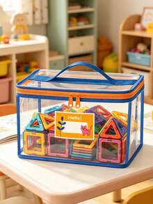 Children's Storage Bag Travel Tote Bag Small Parts & Beads Organizer Bag - Multicolor - View 8