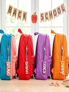 Personalized Acrylic Keychain, Personalized Backpack Name Tag, Back To School Acrylic Hanging Tag, Customized Backpack Hanging Tag, Back To School Gift, Bag Luggage Hanging Tag - Multicolor - View 6