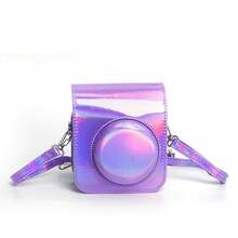 3 Colors Instant Mini12 Camera Bag Solid Color One Shoulder Protective Case PU Photography Camera Bag Camera Shell - View 7