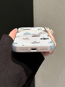 1件豹紋櫻桃荔枝皮革紋理手機殼 電鍍霧面銀邊 全包覆 2mm 防震 創意精準開孔 凸起大視窗 Instant 17 鏡頭 軟殼 日常使用 適用於 iPhone 17/17Pro/17PROMAX/16/16Pro/16PLUS/16PROMAX/15/11/12/13/14/15Pro/14Pro/13Pro/15PROMAX/14PROMAX/13PROMAX - 彩色 - 查看 6