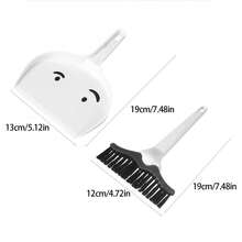 1pc Desktop Mini Broom And Dustpan Set, Mr. Beard Cleaning Broom, Student Desk Combination Cleaning Broom And Dustpan - Cleaning Brush - View 7