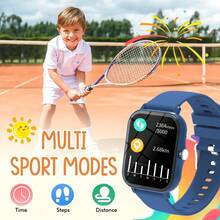 Kids Smart Watch: Supports Wireless Calling, Pedometer, Music Control, Remote Camera, Alarm Clock And More. Compatible With Android/IOS Phones, Equipped With 260mAh Battery. - Multicolor - View 5