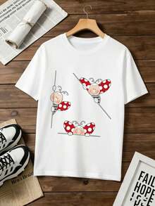 Women T-Shirts - 白色 - 查看 8