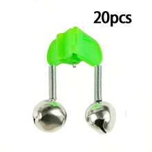 10/20/30/50pcs Clip-On Fish Bell Fishing Rod Alarm Bell For Fishing Rods And Sea Fishing - Multicolor - View 11