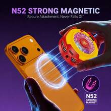 Pendingin Ponsel K59 Semiconductor - Pendingin Beku yang Ampuh, Layar Digital, Dapat Dipasang pada Dudukan untuk Smartphone Gaming - MultiWarna - View 6